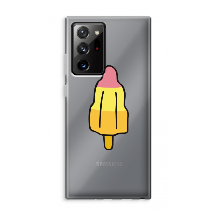 Raketijsje: Samsung Galaxy Note 20 Ultra / Note 20 Ultra 5G Transparant Hoesje