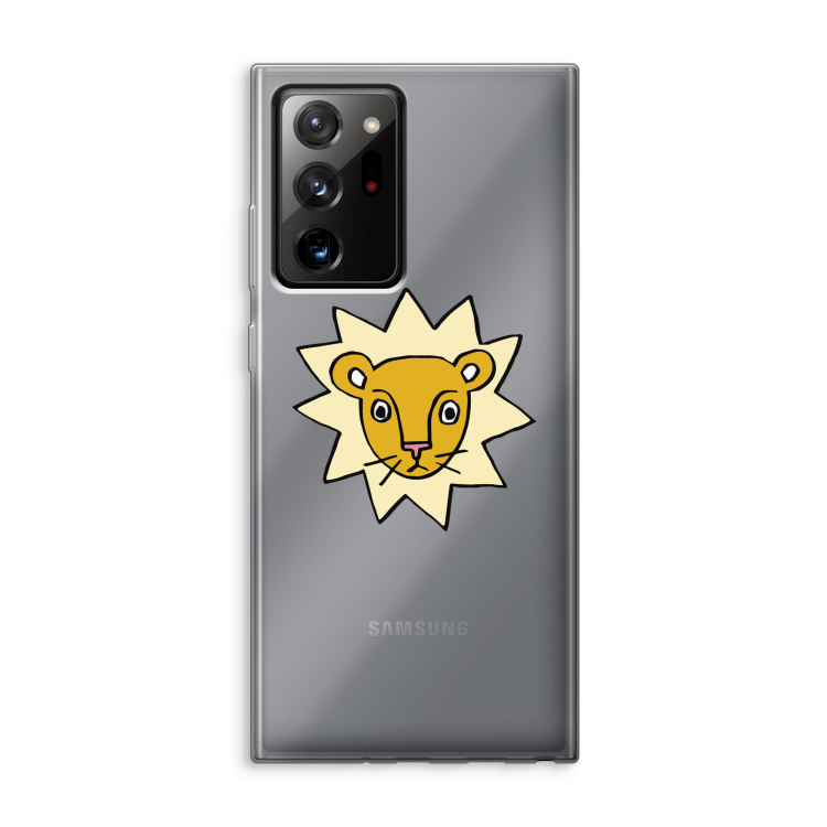 Kleine leeuw: Samsung Galaxy Note 20 Ultra / Note 20 Ultra 5G Transparant Hoesje