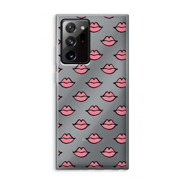 Lipjes: Samsung Galaxy Note 20 Ultra / Note 20 Ultra 5G Transparant Hoesje