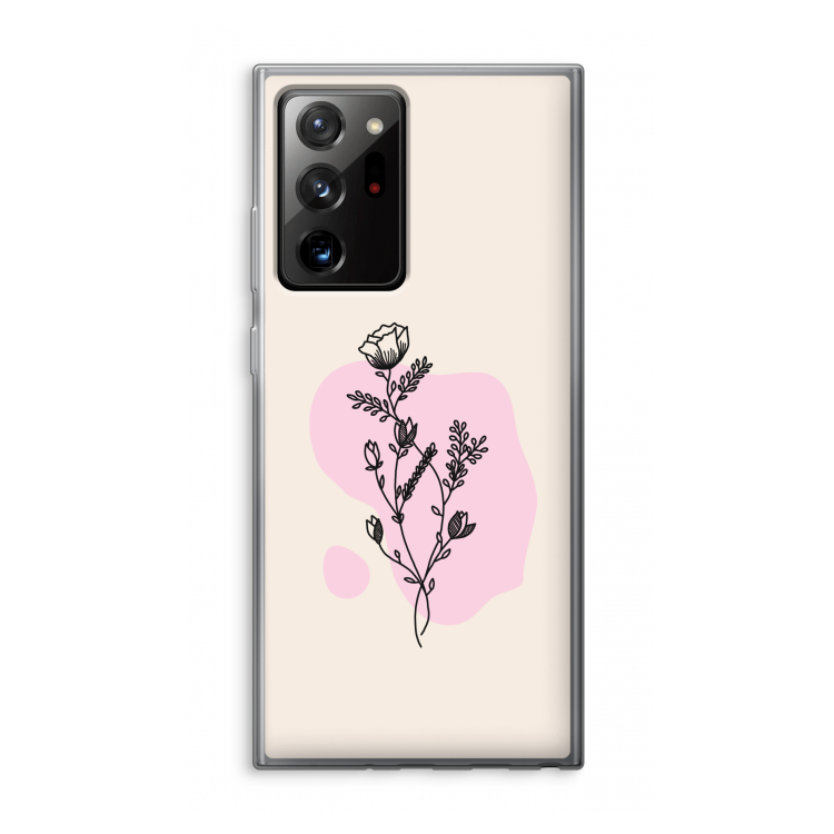 Roses are red: Samsung Galaxy Note 20 Ultra / Note 20 Ultra 5G Transparant Hoesje