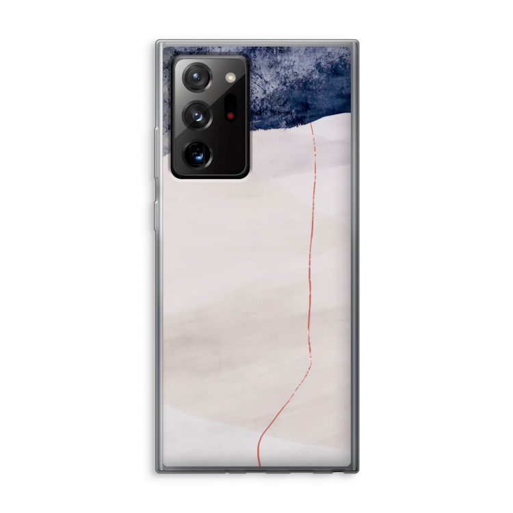 Stone White: Samsung Galaxy Note 20 Ultra / Note 20 Ultra 5G Transparant Hoesje
