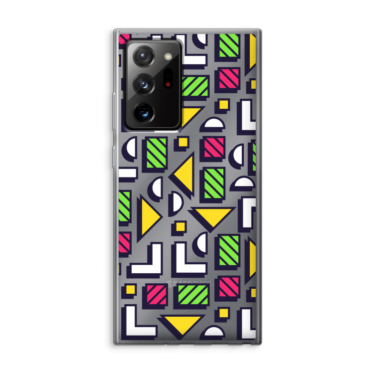 8-bit N°4: Samsung Galaxy Note 20 Ultra / Note 20 Ultra 5G Transparant Hoesje