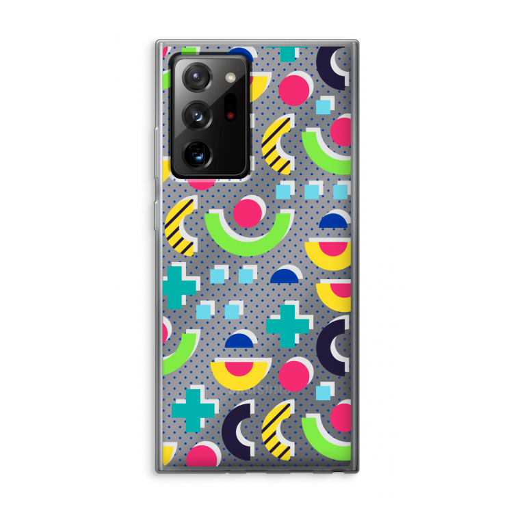 8-bit N°1: Samsung Galaxy Note 20 Ultra / Note 20 Ultra 5G Transparant Hoesje
