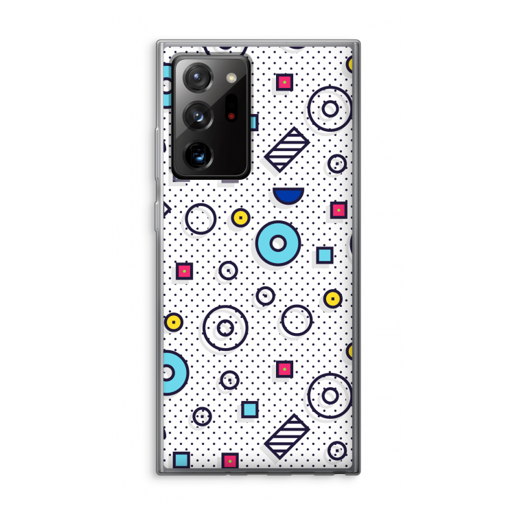 8-bit N°9: Samsung Galaxy Note 20 Ultra / Note 20 Ultra 5G Transparant Hoesje