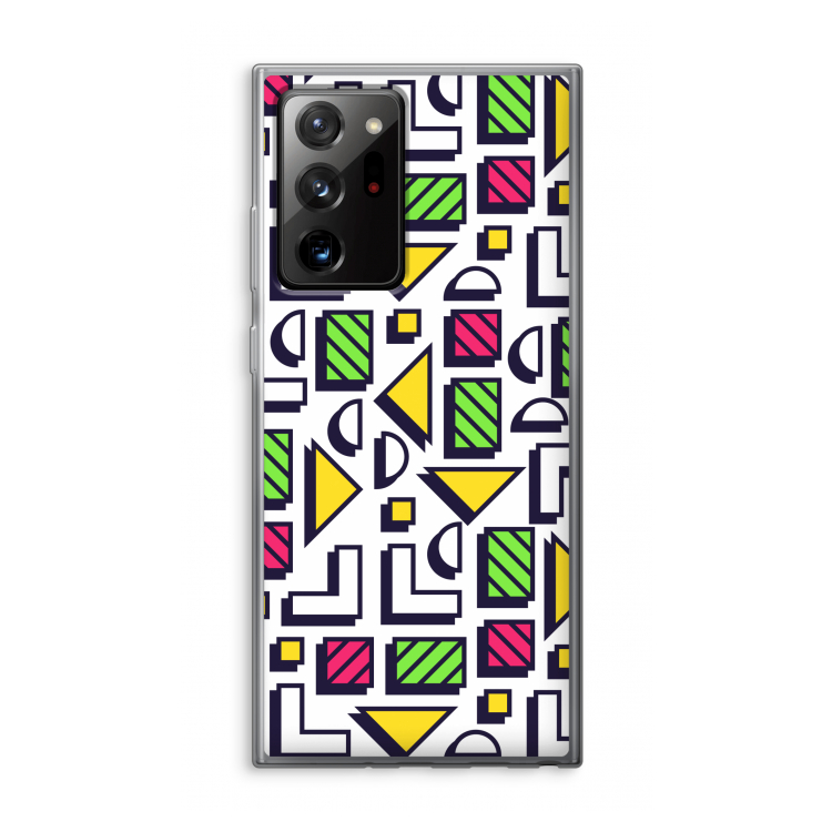 8-bit N°4: Samsung Galaxy Note 20 Ultra / Note 20 Ultra 5G Transparant Hoesje