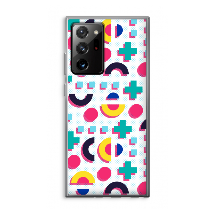 8-bit N°2: Samsung Galaxy Note 20 Ultra / Note 20 Ultra 5G Transparant Hoesje