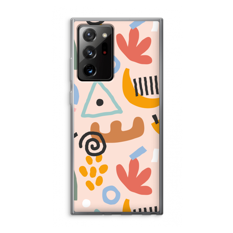 Abstract: Samsung Galaxy Note 20 Ultra / Note 20 Ultra 5G Transparant Hoesje