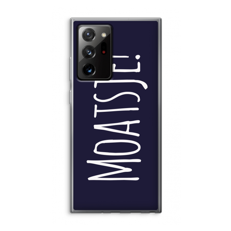 Moatsje!: Samsung Galaxy Note 20 Ultra / Note 20 Ultra 5G Transparant Hoesje