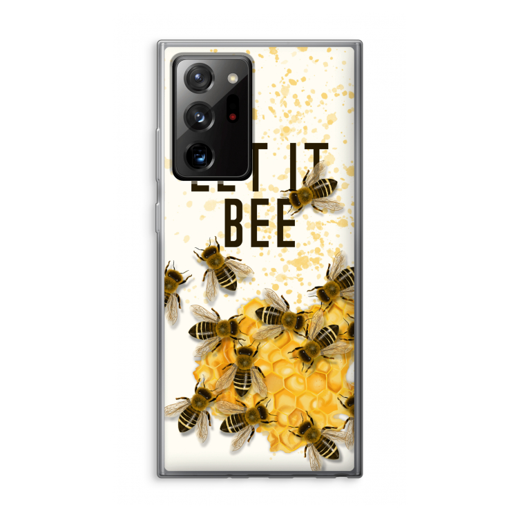 Let it bee: Samsung Galaxy Note 20 Ultra / Note 20 Ultra 5G Transparant Hoesje