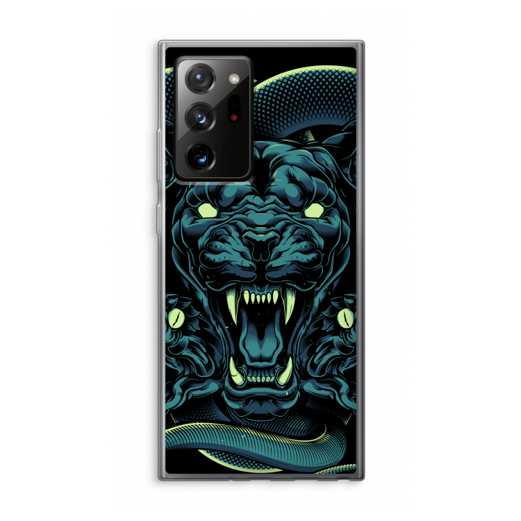 Cougar and Vipers: Samsung Galaxy Note 20 Ultra / Note 20 Ultra 5G Transparant Hoesje