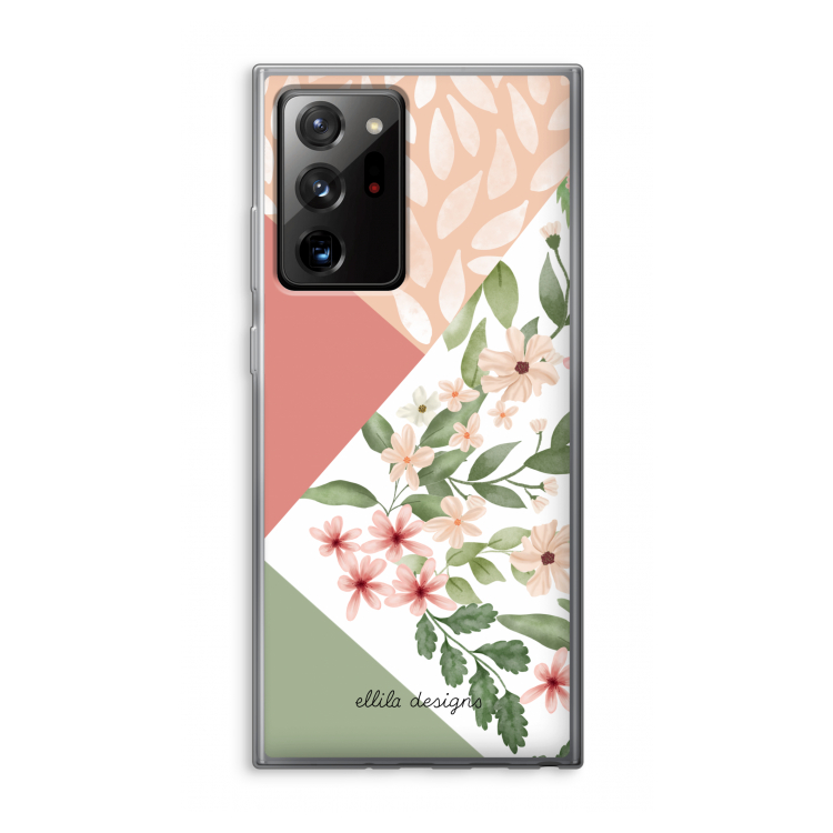 Sweet heaven geometrics: Samsung Galaxy Note 20 Ultra / Note 20 Ultra 5G Transparant Hoesje