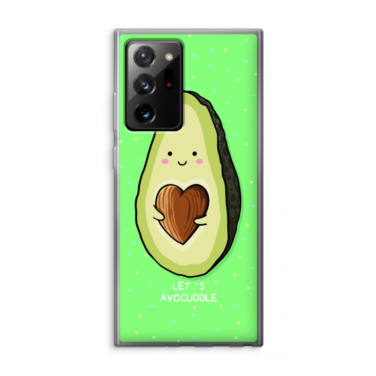 Avocuddle: Samsung Galaxy Note 20 Ultra / Note 20 Ultra 5G Transparant Hoesje