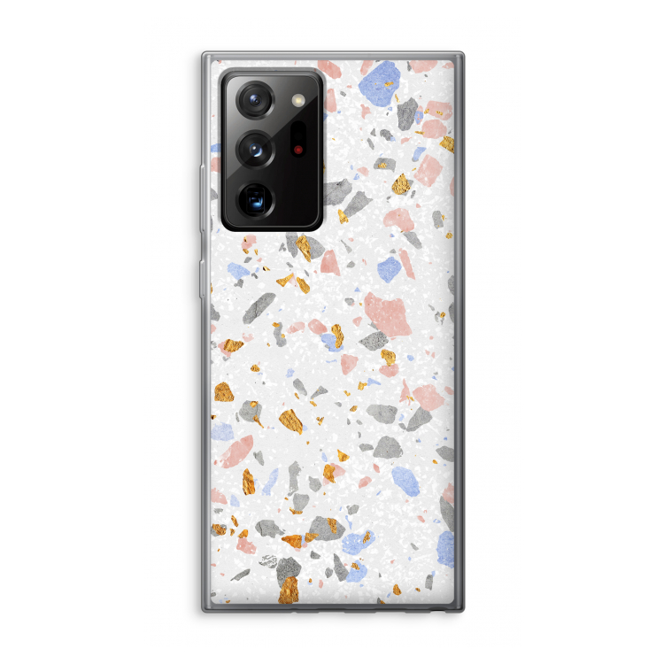 Terrazzo N°8: Samsung Galaxy Note 20 Ultra / Note 20 Ultra 5G Transparant Hoesje