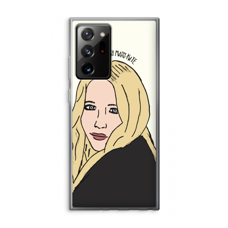 Mary Kate: Samsung Galaxy Note 20 Ultra / Note 20 Ultra 5G Transparant Hoesje
