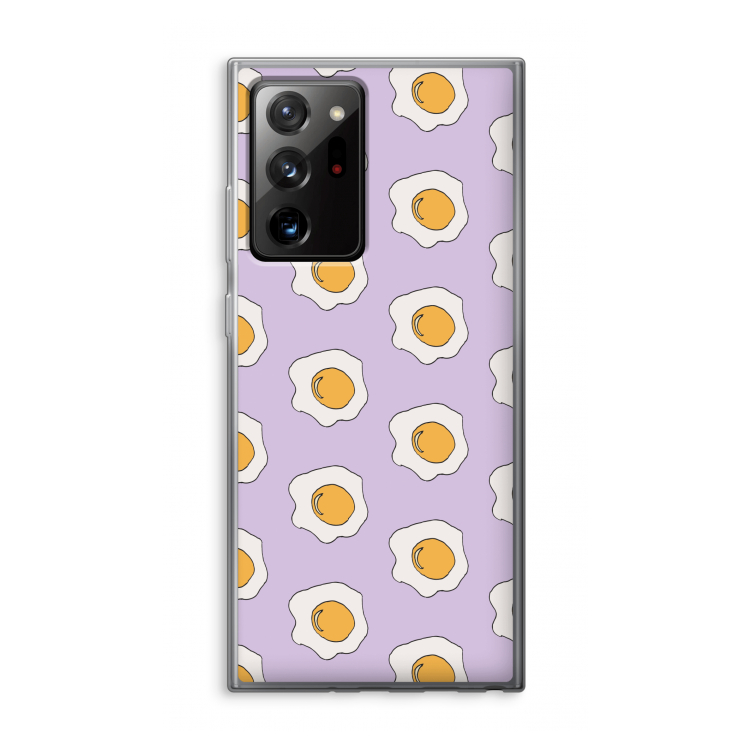 Bacon to my eggs #1: Samsung Galaxy Note 20 Ultra / Note 20 Ultra 5G Transparant Hoesje