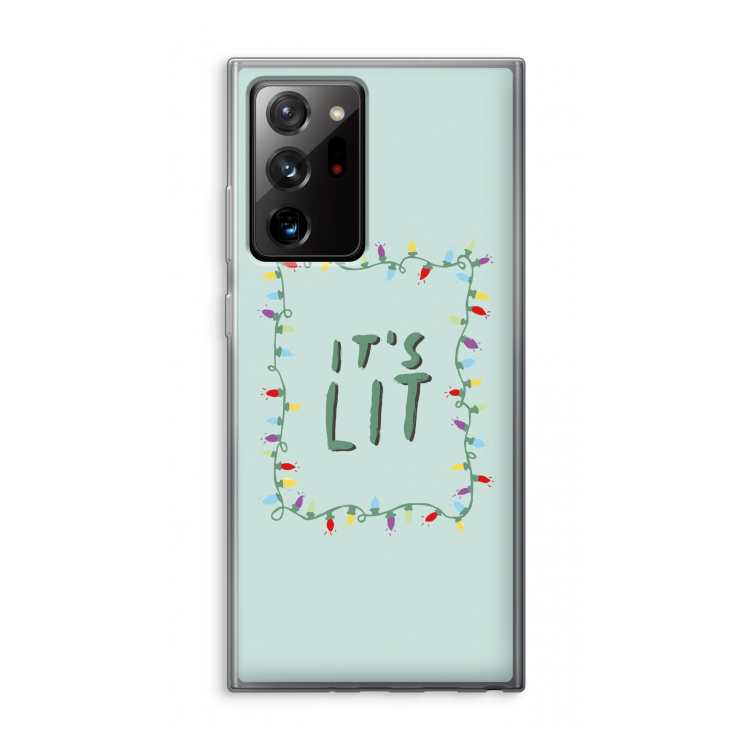 It's Lit: Samsung Galaxy Note 20 Ultra / Note 20 Ultra 5G Transparant Hoesje