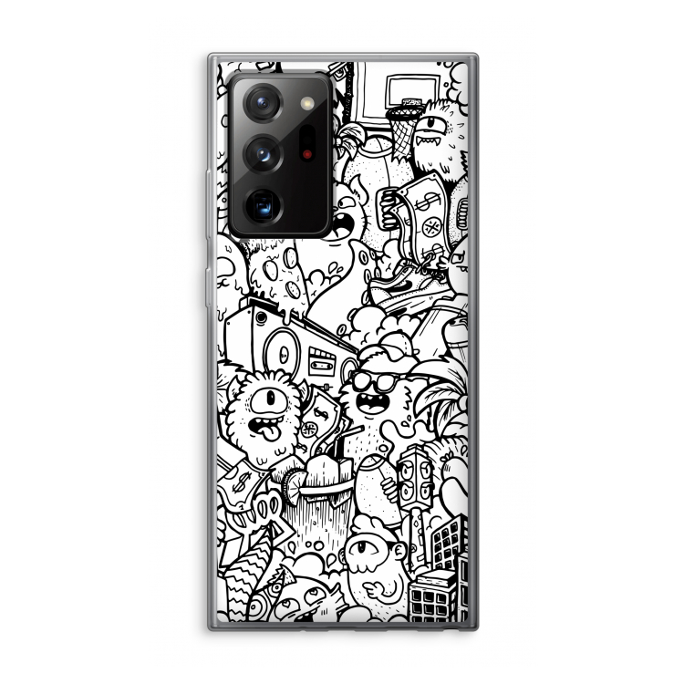 Vexx City #2: Samsung Galaxy Note 20 Ultra / Note 20 Ultra 5G Transparant Hoesje