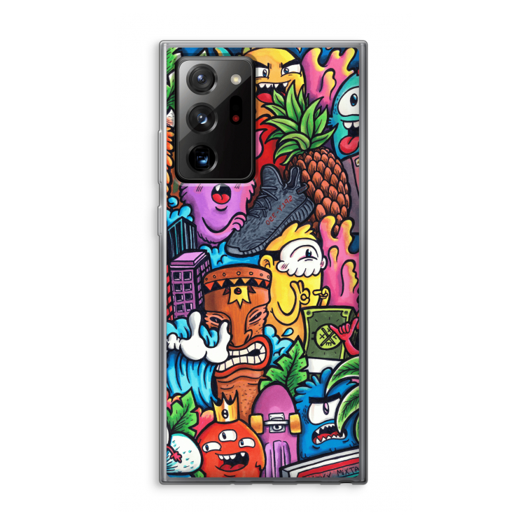 Vexx Mixtape: Samsung Galaxy Note 20 Ultra / Note 20 Ultra 5G Transparant Hoesje