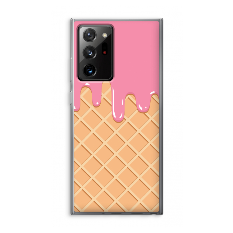 Ice cream: Samsung Galaxy Note 20 Ultra / Note 20 Ultra 5G Transparant Hoesje