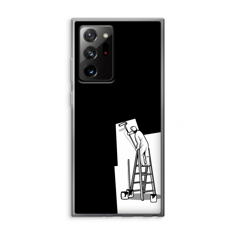 Musketon Painter: Samsung Galaxy Note 20 Ultra / Note 20 Ultra 5G Transparant Hoesje