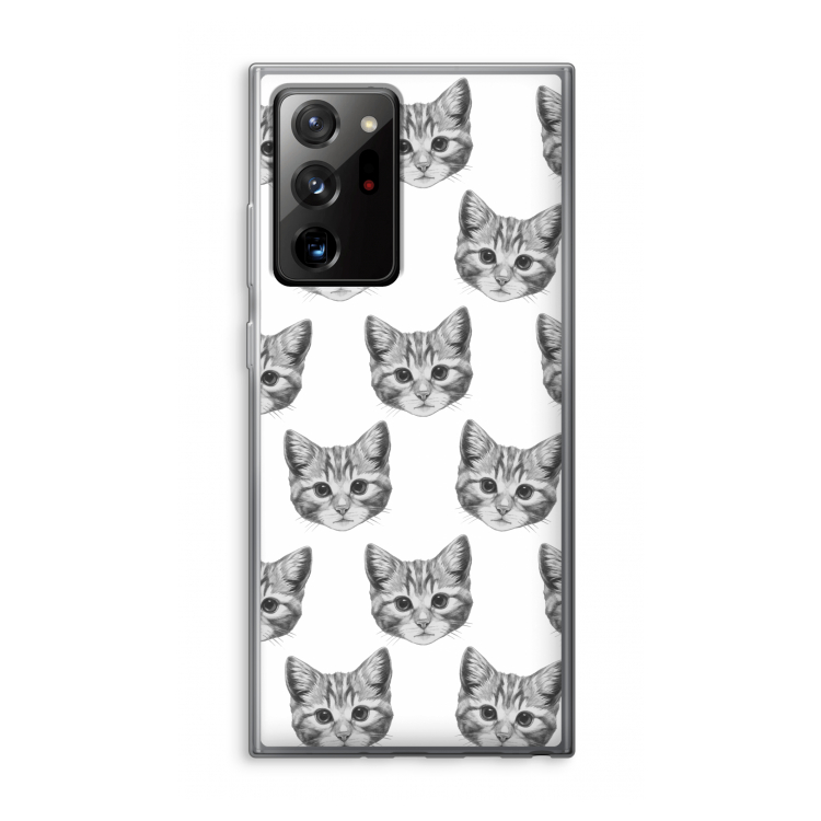 Kitten: Samsung Galaxy Note 20 Ultra / Note 20 Ultra 5G Transparant Hoesje