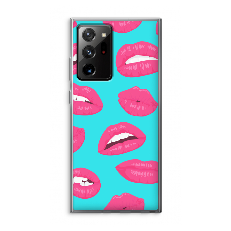 Bite my lip: Samsung Galaxy Note 20 Ultra / Note 20 Ultra 5G Transparant Hoesje