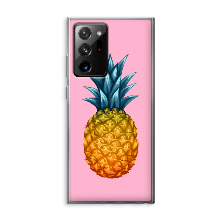 Grote ananas: Samsung Galaxy Note 20 Ultra / Note 20 Ultra 5G Transparant Hoesje