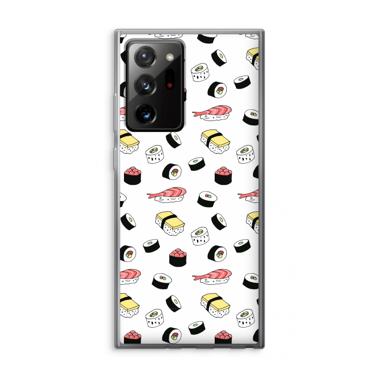 Sushi time: Samsung Galaxy Note 20 Ultra / Note 20 Ultra 5G Transparant Hoesje