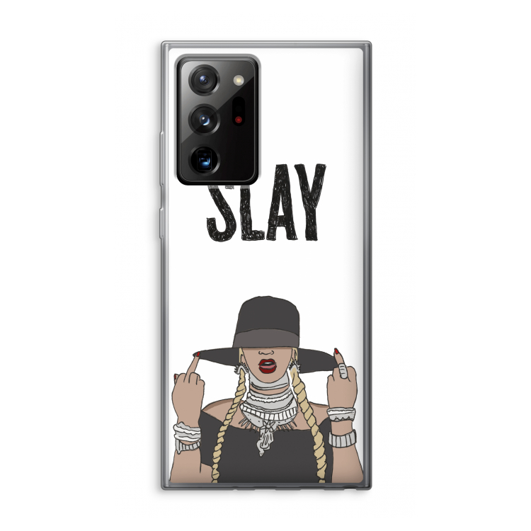 Slay All Day: Samsung Galaxy Note 20 Ultra / Note 20 Ultra 5G Transparant Hoesje