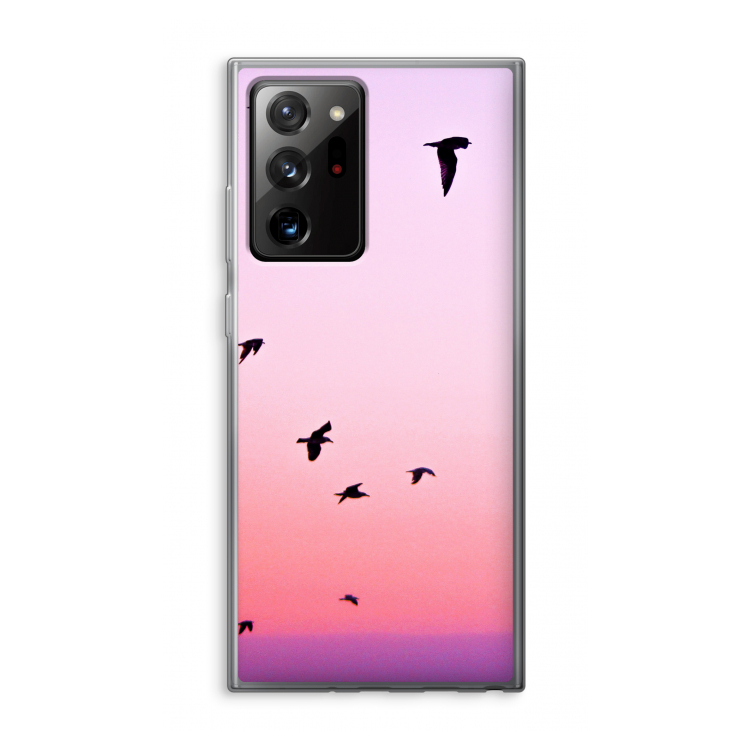 Fly away: Samsung Galaxy Note 20 Ultra / Note 20 Ultra 5G Transparant Hoesje