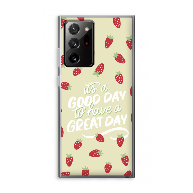 Don't forget to have a great day: Samsung Galaxy Note 20 Ultra / Note 20 Ultra 5G Transparant Hoesje
