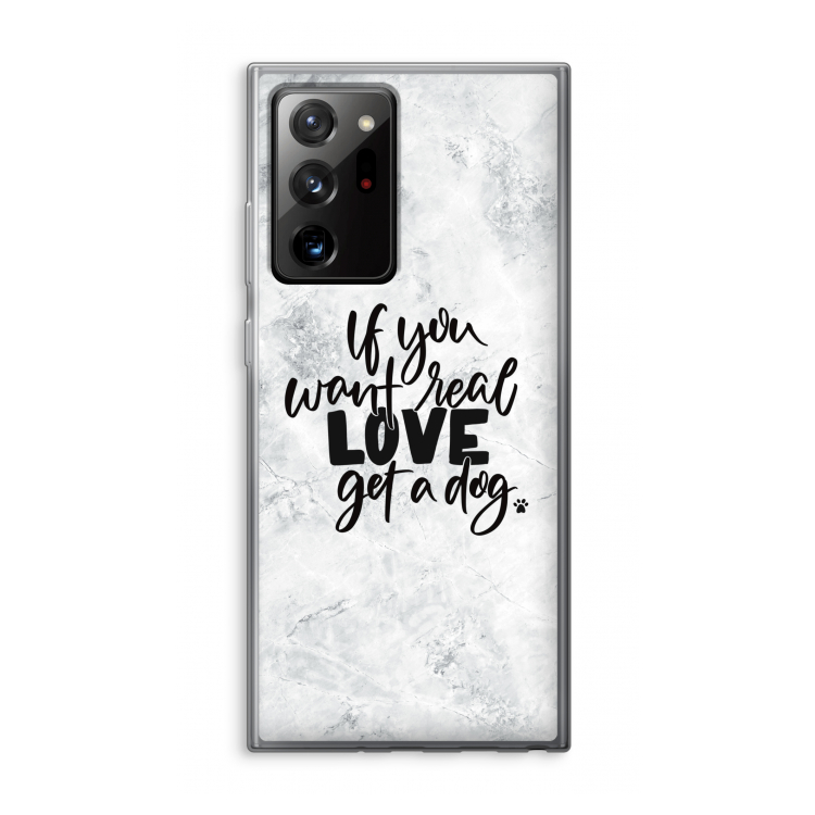 Partner in crime: Samsung Galaxy Note 20 Ultra / Note 20 Ultra 5G Transparant Hoesje