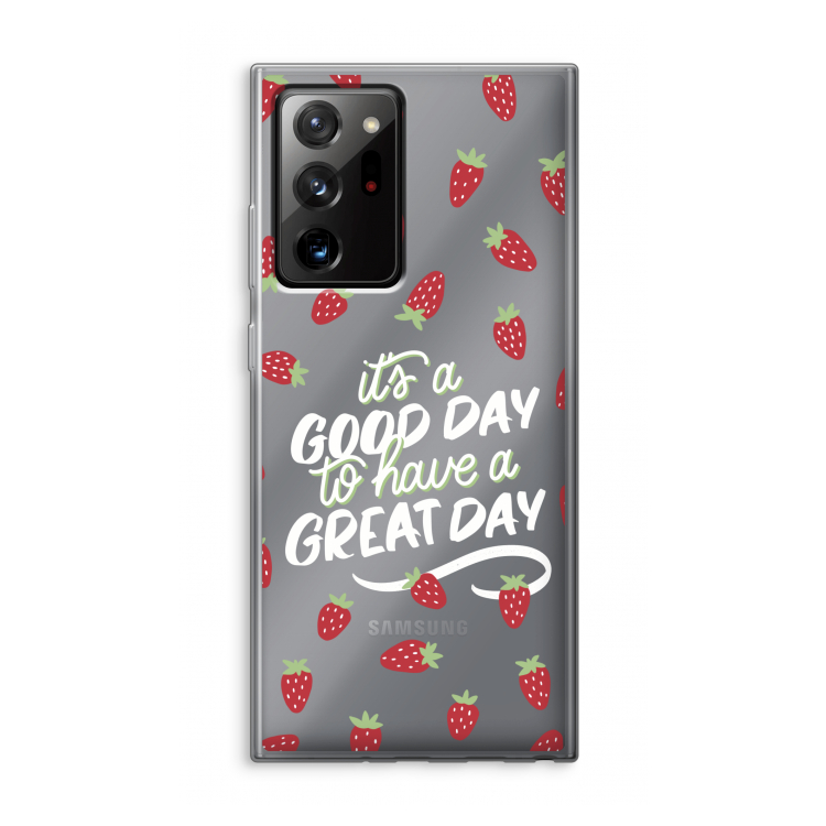 Don't forget to have a great day: Samsung Galaxy Note 20 Ultra / Note 20 Ultra 5G Transparant Hoesje