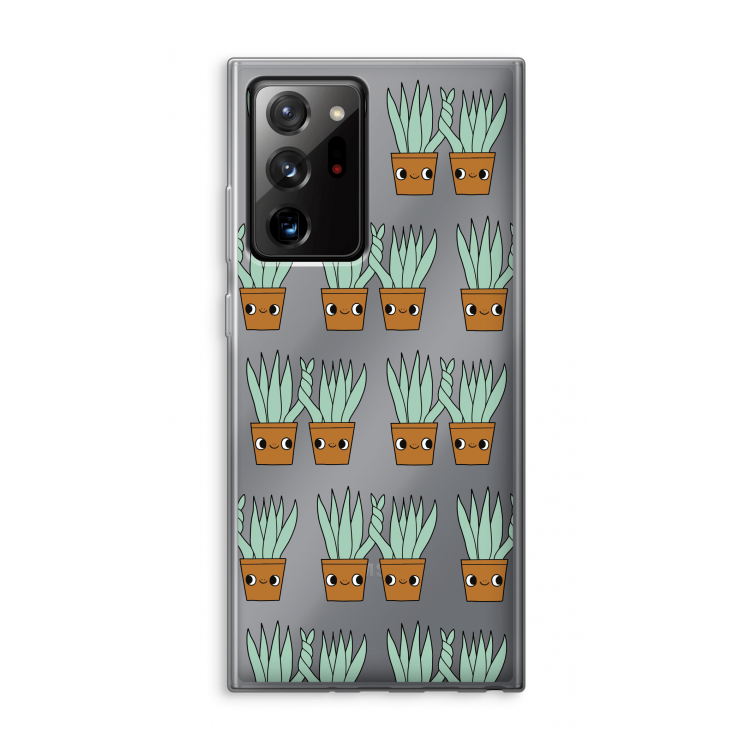 Sansevieria: Samsung Galaxy Note 20 Ultra / Note 20 Ultra 5G Transparant Hoesje