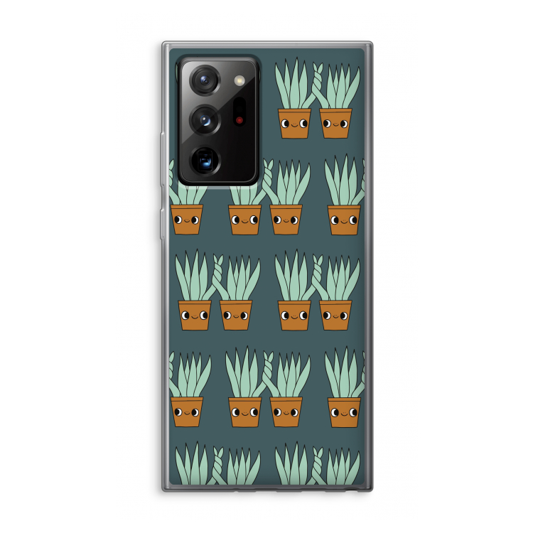 Sansevieria: Samsung Galaxy Note 20 Ultra / Note 20 Ultra 5G Transparant Hoesje