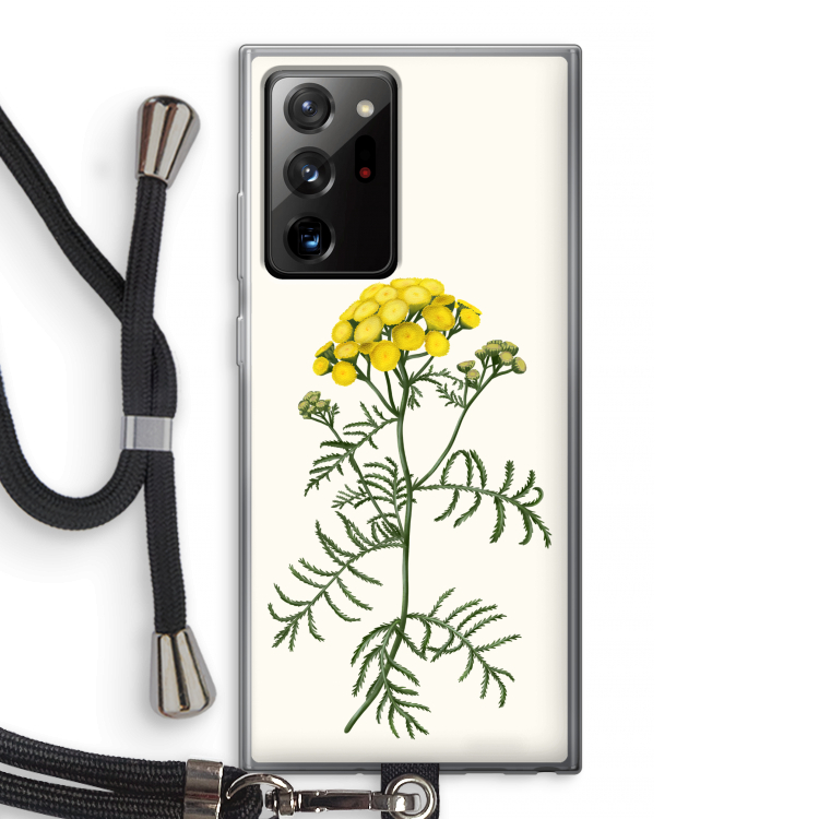 Tansy: Samsung Galaxy Note 20 Ultra / Note 20 Ultra 5G Transparant Hoesje met koord