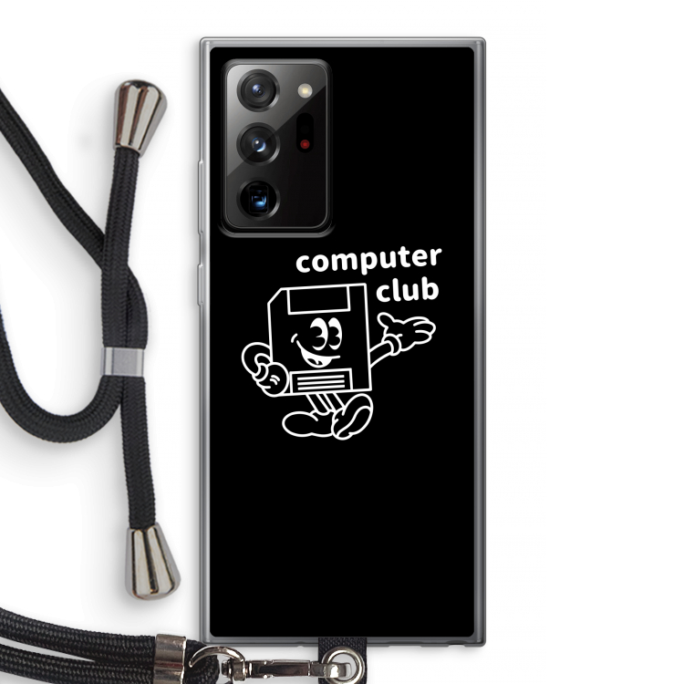 Floppyhead: Samsung Galaxy Note 20 Ultra / Note 20 Ultra 5G Transparant Hoesje met koord