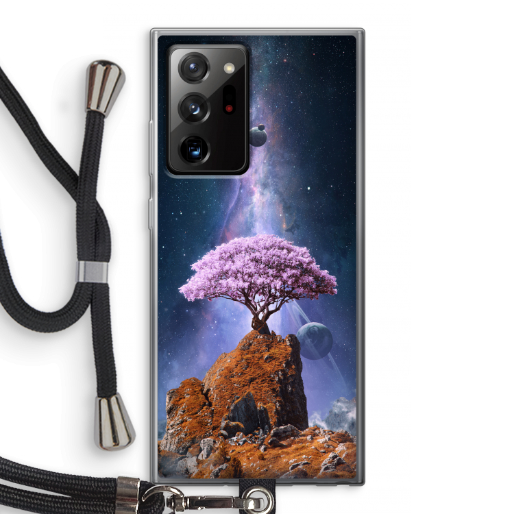 Ambition: Samsung Galaxy Note 20 Ultra / Note 20 Ultra 5G Transparant Hoesje met koord