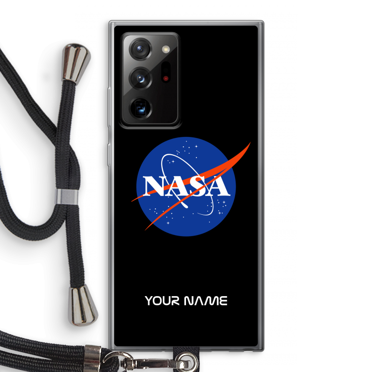 NASA: Samsung Galaxy Note 20 Ultra / Note 20 Ultra 5G Transparant Hoesje met koord