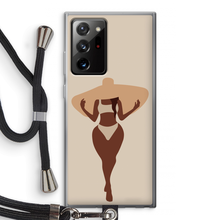 Let's get salty: Samsung Galaxy Note 20 Ultra / Note 20 Ultra 5G Transparant Hoesje met koord