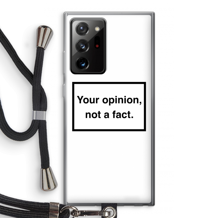Your opinion: Samsung Galaxy Note 20 Ultra / Note 20 Ultra 5G Transparant Hoesje met koord