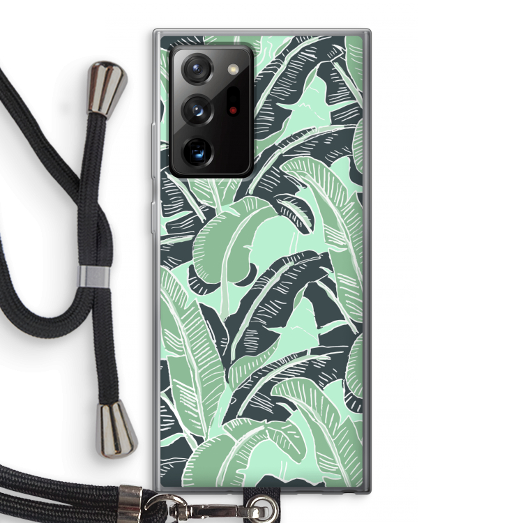 This Sh*t Is Bananas: Samsung Galaxy Note 20 Ultra / Note 20 Ultra 5G Transparant Hoesje met koord