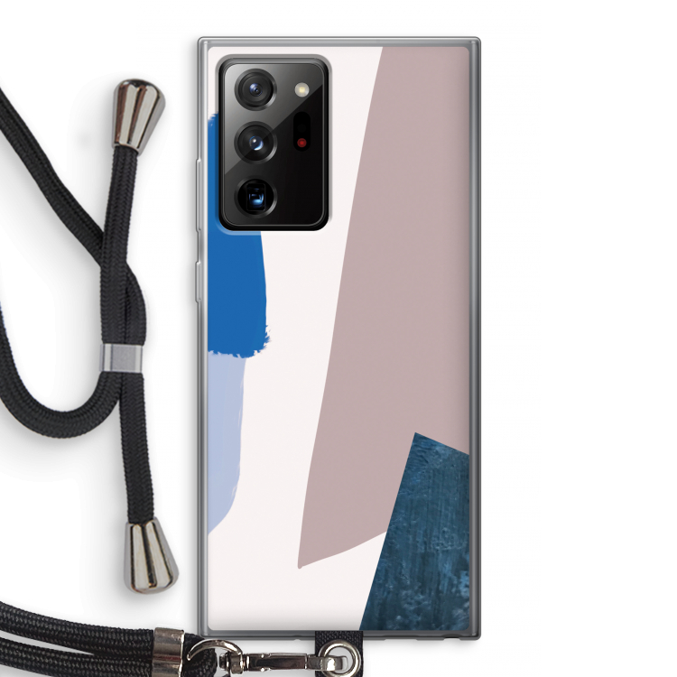 Lapis: Samsung Galaxy Note 20 Ultra / Note 20 Ultra 5G Transparant Hoesje met koord