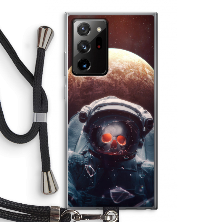 Voyager: Samsung Galaxy Note 20 Ultra / Note 20 Ultra 5G Transparant Hoesje met koord