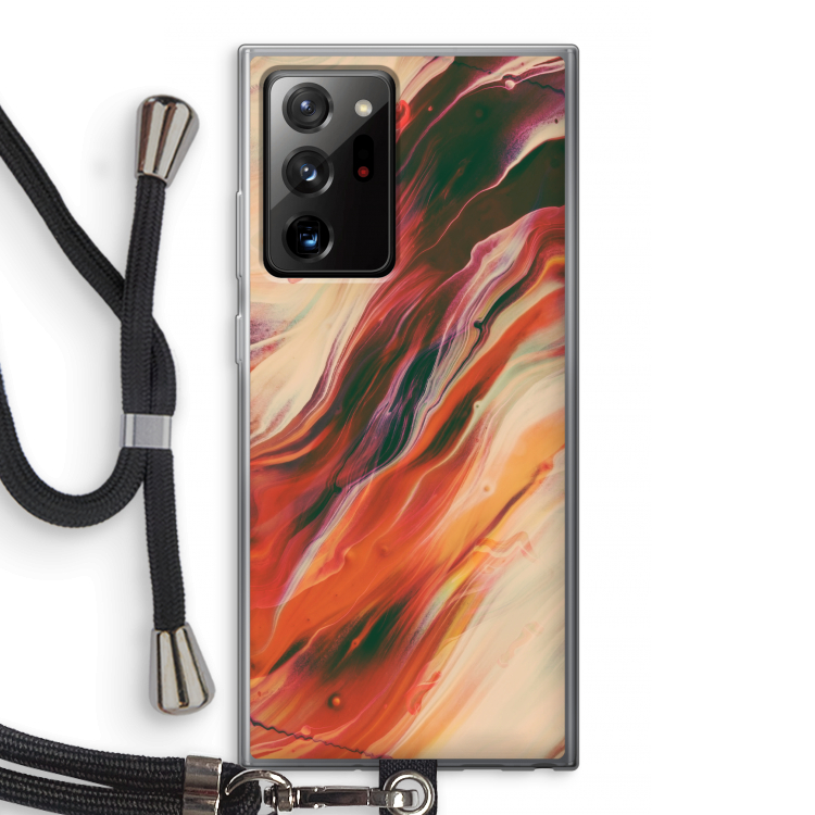 Forgotten Lands: Samsung Galaxy Note 20 Ultra / Note 20 Ultra 5G Transparant Hoesje met koord