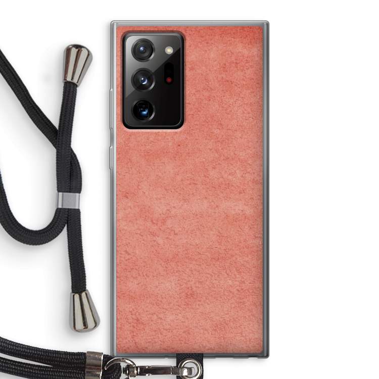 Marrakech Walls: Samsung Galaxy Note 20 Ultra / Note 20 Ultra 5G Transparant Hoesje met koord