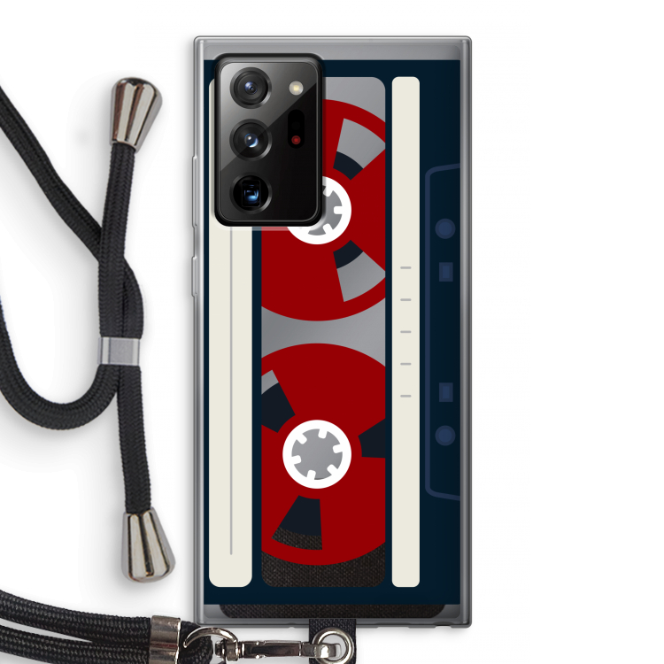 Here's your tape: Samsung Galaxy Note 20 Ultra / Note 20 Ultra 5G Transparant Hoesje met koord