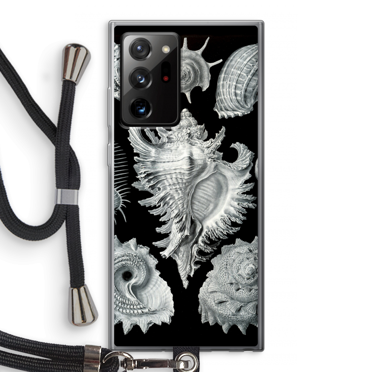 Haeckel Prosobranchia: Samsung Galaxy Note 20 Ultra / Note 20 Ultra 5G Transparant Hoesje met koord
