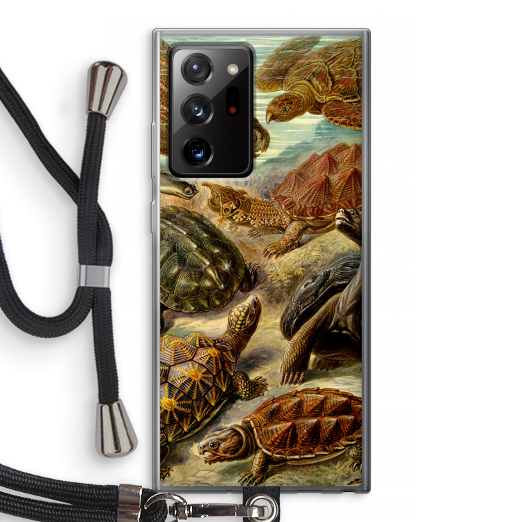 Haeckel Chelonia: Samsung Galaxy Note 20 Ultra / Note 20 Ultra 5G Transparant Hoesje met koord