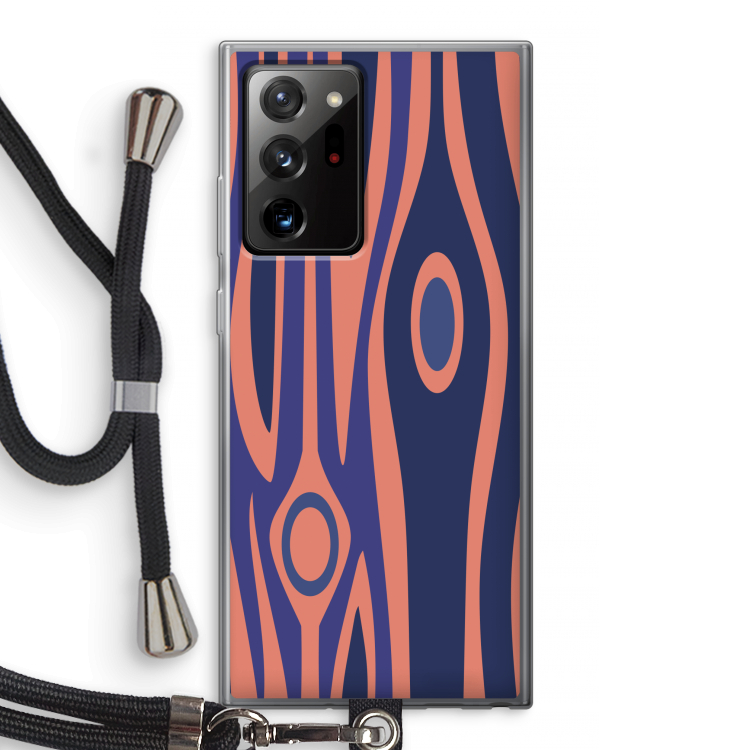 Bast A: Samsung Galaxy Note 20 Ultra / Note 20 Ultra 5G Transparant Hoesje met koord